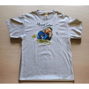 Manuel Turizo T Shirt Size L 2000 Tour Men's Gray